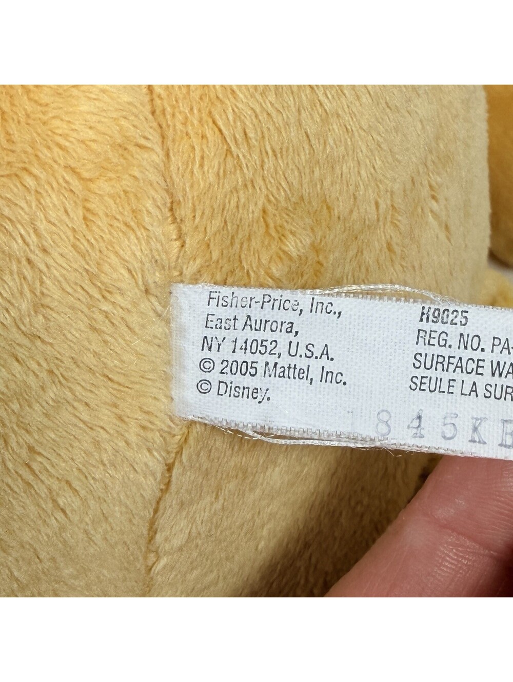 Disney Winnie the Pooh Plush Celebrating 80 Years of Friendship Fisher Price 16" - Picture 7 of 7